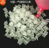 Clipes para Balões de Casamento, Clipes Criativos para Balões, Clipes de Fechamento, Clipes Acessórios para Modelagem de Balões, Clipes em Forma de V, Clipes em Forma de Flor H, Clipes de Flor de Ameixa Dupla Camada