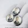 Recuerdo del fundador hecho a medida moneda virtual china propiedad digital pegatina insignia conmemorativa retrato letrero pequeño exterior
