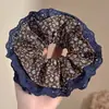 Goma de Satén Casual para Mujer, Lazo Vintage para Moño, Cuerda para el Cabello de Lujo con Estampado de Leopardo, Nuevo Accesorio para el Cabello 2026