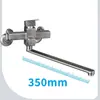 En stock: Grifo de ducha de acero inoxidable 304, mezclador de agua fría y caliente para bañera, grifo de baño de tres vías montado en la pared, instalación empotrada