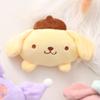 Broche de felpa de dibujos animados lindo muñeco caniche de jade pequeño colgante bolsa joyería diy accesorios para ropa al por mayor