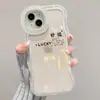 Caballo de la Suerte Adecuado para Apple 16 Funda Simple para Teléfono Móvil 13Promax Silicona Transparente 15 Doble Soporte Huawei P80 Suave