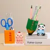 Adorno Portaplumas Regalo de Regreso a Clases Creativo Lindo Personalidad Adorno de Decoración de Escritorio Almacenamiento de Estabilidad Emocional Cosa Buena Regalo