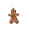 Decorações Criativas Transfronteiriças de Natal Árvore de Natal Floco de Neve Alce Homem de Gengibre Pingente Arrumo de Ambiente para Janela Estoque Pronto