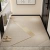 Tapete de seda de luxo leve para varanda, resistente à sujeira e fácil de cuidar, tapete de PVC para pés, tapete de entrada para limpar lama e terra, primeira geração de pelo