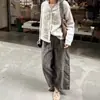 El estilo coreano te transforma instantáneamente en una figura de papel. Diseño minimalista, adecuado para todos. Camisa/cárdigan/top de cuello en V talla grande