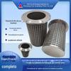 Elemento Filtrante de Feltro Sinterizado Elemento Filtrante Plissado de Aço Inoxidável Tipo Flange 304 Elemento Filtrante de Estação de Bomba de Emulsão de Alta Pressão