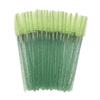 Pincel Descartável de Cristal para Cílios Colorido Rolo para Cílios Pincel para Sobrancelhas Pincel Espiral Pente para Cílios Ferramenta Portátil de Beleza e Maquiagem