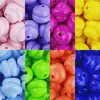 Cuentas Acrílicas Espirales Retorcidas de 16 mm Cuentas Sueltas Llavero Materiales Hechos a Mano Accesorios para Joyería DIY