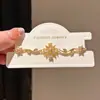 Pulsera Extraíble de Flor de Zirconia Estilo Bosque, Pulsera Dulce y de Moda Estilo Ins, Joyería de Lujo Ligero y de Gama Alta para Viajes Diarios para Mujeres