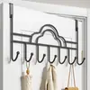 Estante de Almacenamiento con Gancho para Puerta Personalizado para Uso Doméstico, Gancho para Ropa sin Taladro para Dormitorio y Cocina, Gancho Multifuncional para Abrigos
