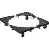 Nuevo Soporte Base Ajustable Extensible para Lavadora con Ruedas Universales Impermeables y a Prueba de Golpes y Plataforma Elevada