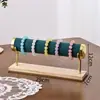 Soporte de exhibición de joyería, organizador de pulseras y relojes, estante multicapa para joyería y pulseras, soporte de exhibición para coleteros, adecuado para puestos de mercado nocturno