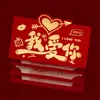 Sobres Rojos de Cumpleaños para Personas Mayores con Sentido de Ceremonia, Bolsas de Sobres Rojos Especiales para Abuelos, Cajas de Regalo Desplegables Creativas y Personalizadas