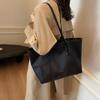 Bolsa Feminina da Moda Tecido Bolsa de Ombro de Mão 2025 Outono Nova Bolsa Tote de Grande Capacidade