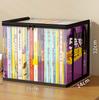 Caja de Almacenamiento de Libros Libros Antiguos Estantería para Estudiantes Bolsa para Libros de Aula Antipolvo Transparente para el Hogar a Prueba de Humedad Bolsa para Libros de Gran Capacidad