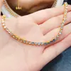 Atacado de Fábrica Popular Pulseira de Topázio Natural Prata S925 Incrustada Pedra Principal 3*3 Joias de Luxo Venda Direta da Fábrica