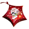 Cajas de Empaque Creativas de Dulces Navideños para Nochebuena, Cajas de Regalo Navideñas Personalizables, Cajas de Empaque de Regalo de Dulces con Forma de Estrella
