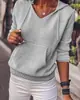 Moletom com Capuz e Cordão Amazon Suéter Fino Pronto Jaqueta Popular Outono e Inverno Aliexpress Bolso com Aba Calças Blusa para Mulheres