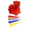 Mini Borlas de Nó Chinês, Borlas Pequenas Circulares de Poliéster Feitas à Mão, Brincos para Sachês, Acessórios de Cabelo, Adereços, Atacado de Borlas