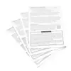 Impresión de Manual de Instrucciones Monocromático Blanco y Negro de Fábrica, Manual de Producto, Papel Offset Doble, Folleto Plegable Pequeño, Folleto de Manual de Producto