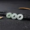 Anel de jade A natural anel de pão pulseira de contas DIY feita à mão acessórios Círculo pequeno de jade fábrica atacado