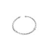 Pulsera de Plata Tailandesa de Celebridad de Internet Retro con Apertura para Mujer, Tendencia ins, Diseño de Nicho, Plata Tailandesa, Estilo Frío, Joyería de Personalidad, Venta al por Mayor