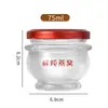 Garrafa Ninho de Pássaro Doméstica 50ml Pote Pequeno de Alimentos Pronto para Comer Gelatina de Peixe Geleia de Leite Garrafa de Embalagem Selada Garrafa para Cozimento a Vapor Fresco