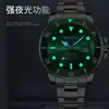 Reloj Mecánico Falso Totalmente Automático para Hombre con Calendario Luminoso, Reloj Deportivo Multifuncional Impermeable