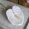 Flor artificial flor falsa 3D palma vermelha Guanyin Lotus palma branca palma verde palma rosa flor arranjo decoração decoração de casamento decoração de casa