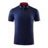 Camisa Polo a Cuadros de Manga Corta con Cuello Solapa de Secado Rápido de Gama Alta, Uniforme Deportivo, Ropa de Trabajo, Impresión de Logo, Venta al por Mayor, Transfronterizo, Informal, Versátil