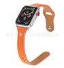 Adequado para Apple Watch Apple Watch 11 Cintura Pequena Se Couro Genuíno iWatch 345678910 Pulseira de Relógio Emagrecedora