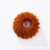Flocking pássaro ninho bola cabeça hairpin cabelo fêmea curler preguiçoso grampo de cabelo meia gravata rabo de cavalo alto artefato fixo acessórios de cabelo cocar
