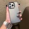 Aurora Láser es Adecuado para Funda de Teléfono Apple 1614 Promax 1213 Color Plateado Funda 14 Sensación de Alta Gama 16P Anticaídas