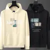 Moletom esportivo masculino espesso, modelo novo 2025, jaqueta com capuz para primavera e outono, marca casual da moda, top da moda ins