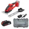 Cortasetos Eléctrico Transfronterizo Cortacésped Recargable Cortasetos Mini de Mano Inalámbrico Herramienta de Jardín Recortadora