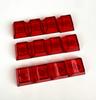 Keycap de Altura Original Keycap Transparente para PC Keycap Transparente de Alto Brilho Keycap Cherry Keycap Altamente Transparente Keycap Mecânico