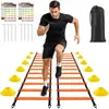 Ventas Directas de Fábrica Escalera Ágil Amazon Más Vendido Equipo de Entrenamiento de Fútbol Escalera de Cuerda Escalera de Entrenamiento de Agilidad Baloncesto