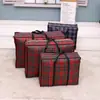 Bolsas de Embalagem para Mudança Grande Capacidade Bolsa de Armazenamento de Colcha Bolsa Tecida de Mão Impermeável Tecido Oxford Bolsa de Bagagem Estoque Atacado