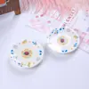 Nuevo Modelo de Platos de Juguete Impresos Realistas, Pequeños Accesorios de Resina, Vajilla de Juguete, Imanes para Refrigerador DIY, Decoraciones para Juego de Imitación