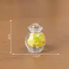 Micro-Paisagem Criativa Picles de Pimenta Branca Rabanete Pimenta Picante Alimentos Brincadeira Casa de Bonecas Decoração DIY Acessórios Mini Enfeites