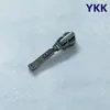 Cremallera Ykk No. Cremallera de 3 Dientes Metálicos con Deslizador de Bloqueo Automático para Bolsas, Bolsillos y Ropa, con Deslizador Antideslizante