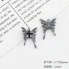 Estilo Gótico Europeo y Americano Colgante de Diamante Rojo Colección de Aleación Joyería Hecha a Mano DIY Materiales para Collar Pulsera Cadena de Teléfono