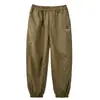 Z1084-crianças Yang do início 2023 outono novo crianças médias e grandes moda solta confortável calça casual com cadarço no tornozelo para meninos