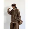 Cardigan de Tricô de Botão Único Estilo Japonês Amazon Transfronteiriço para Homens e Mulheres, Jaqueta Versátil Casual Solta Suéter de Comércio Exterior