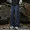 Pantalones de Trabajo de Estilo Nuevo para Primavera 2026 para Hombres y Mujeres, Rectos de Moda, Holgados, Transpirables, Tallas Grandes en Negro y Beige