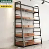 Estantería de almacenamiento estante multi-capa librería armario de almacenamiento integrado de pie en el suelo montado en la pared para habitaciones de estudio de niños y estudiantes, salas de estar y uso doméstico