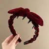 Nueva diadema de alta gama 2026, peine para el cabello estilo Maillard para peinar y arreglar los cabellos sueltos, accesorio para el cabello de uso diario estilo coreano para usar al aire libre