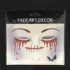 Comercio Electrónico Transfronterizo Nuevo Brillo Pegatina Temporal Cosplay Mascarada Pegatina Facial