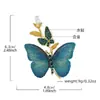 Broche de Borboleta Bordado Vintage Feminino de Alta Qualidade Leve Luxo Pérola Moda Broche Corsage Acessórios para Bolsa Decoração de Estojo